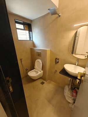Bathroom in 3 BHK Apartment at Lokhandwala Minerva Mahalaxmi, Mahalaxmi – for Rent