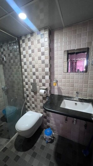 Bathroom in 2 BHK Apartment at Ace Augusta, Hinjewadi – for Rent