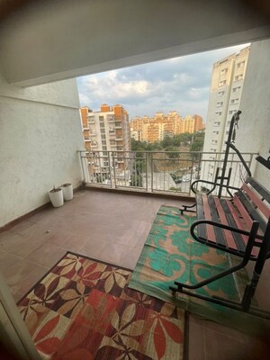 Staircase in 3 BHK Apartment at Godrej Horizon, Mohammadwadi – for Rent
