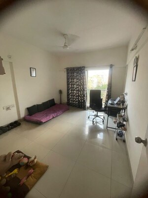 Living Room in 3 BHK Apartment at Godrej Horizon, Mohammadwadi – for Rent
