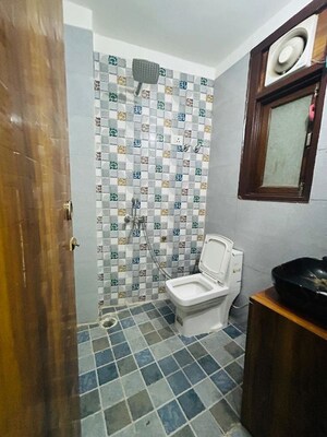 Bathroom in 2 BHK Builder Floor at Saket – for Rent