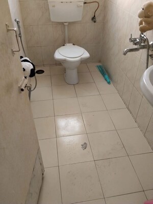 Bathroom in 1 BHK Apartment at Antarkar And Joshi Ram Indu Park, Baner – for Rent