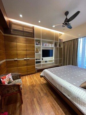 Kitchen in 3 BHK Apartment at Omkar Alta Monte, Malad East – for Rent
