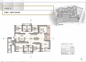 5 BHK Apartment For Sale in The Prestige City Hyderabad, Rajendra Nagar