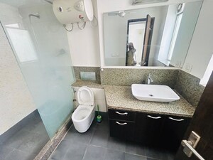 Bathroom in 3.5 BHK Apartment at Parsvnath Exotica, Sector 53 – for Rent