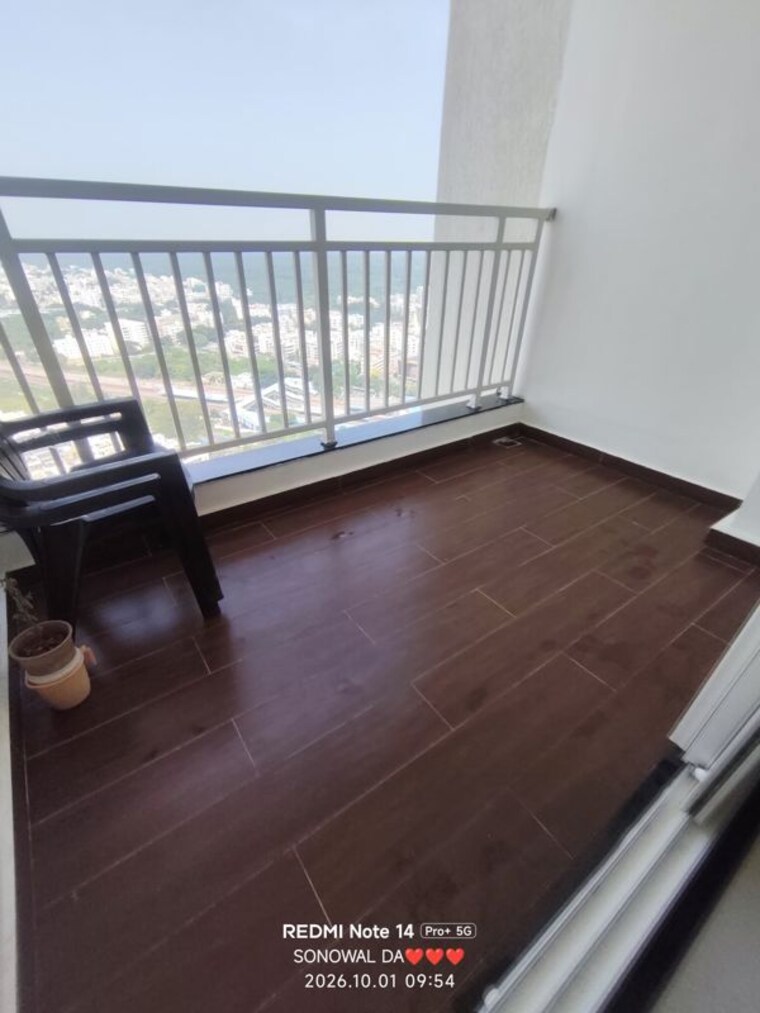 Balcony, candeur-crescent 3 Bedroom 1652 Sq.Ft. Apartment In Serilingampally Hyderabad 10790934
