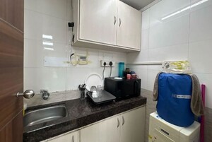 Kitchen in  Office Space at Lower Parel – for Rent