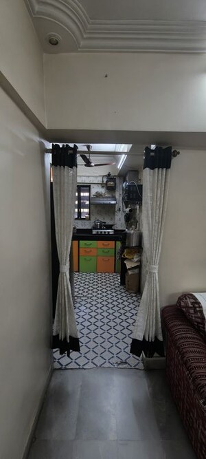 Building Lobby in 2.5 BHK Apartment at Satellite Garden, Goregaon East – for Rent
