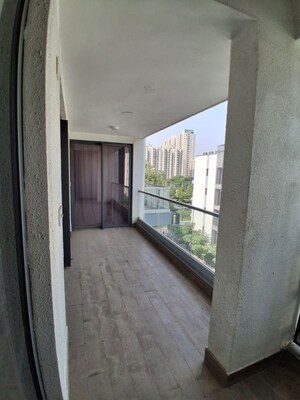 Balcony in 3.5 BHK Apartment at Pareena Coban Residences, Sector 99a – for Rent
