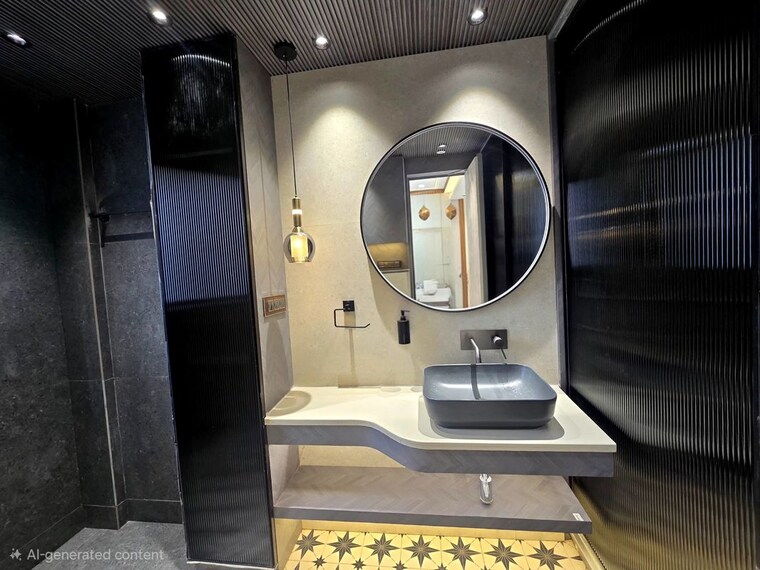 Bathroom, sushant lok i 3 Bedroom 215 Sq.Yd. Builder Floor In Sushant Lok I Gurgaon 10638119