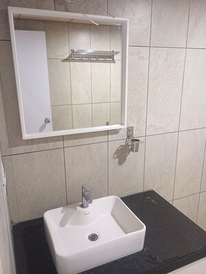 Bathroom in 3.5 BHK Apartment at Prestige High Fields, Gachibowli – for Rent