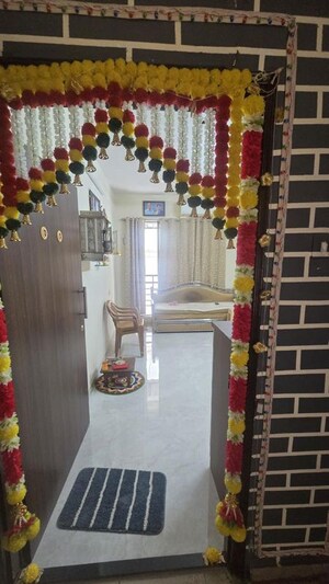 Living Room in 1 BHK Apartment at Krishiv Krupa, Kharghar – for Sale