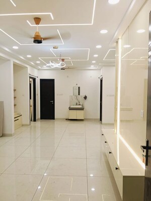 Bathroom in 3 BHK Apartment at Aparna Zenon, Puppalaguda – for Rent