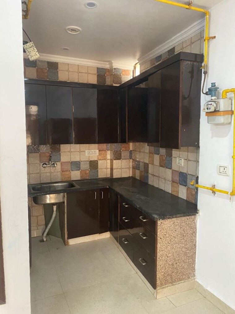 Kitchen, neb sarai 1 Bedroom 450 Sq.Ft. Builder Floor In Neb Sarai Delhi 10791000