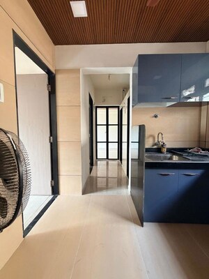 Staircase in 1.5 BHK Apartment at Suryakirti Tower, Chembur – for Rent