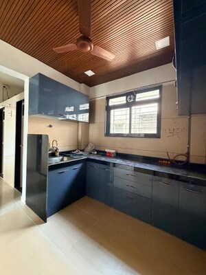 Kitchen in 1.5 BHK Apartment at Suryakirti Tower, Chembur – for Rent
