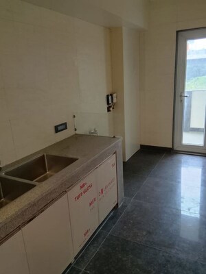 Kitchen in 3 BHK Builder Floor at Smart World Orchard, Sector 61 – for Rent