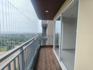 Balcony in 4 BHK Apartment at NSL East County, Uppal – for Rent