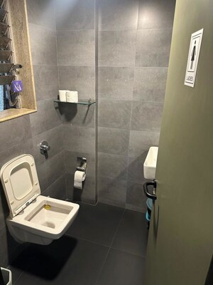 Bathroom in  Office Space at Harbhaajan Complex, Santacruz East – for Rent