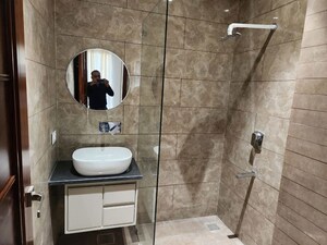 Bathroom in 3 BHK Builder Floor at Sector 20 – for Rent
