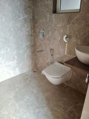 Bathroom in 2 BHK Apartment at SMAQ Miraya Residency, Santacruz East – for Rent