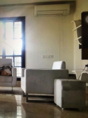 Living Room in 3 BHK Penthouse at Elegant Elegance, Cox Town – for Rent