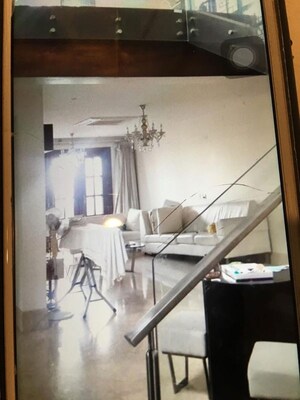 Staircase in 3 BHK Penthouse at Elegant Elegance, Cox Town – for Rent