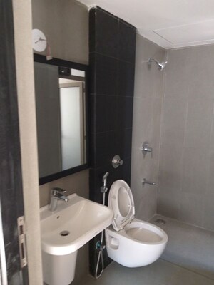 Bathroom in 1 BHK Apartment at Lodha Splendora, Ghodbunder Road – for Rent