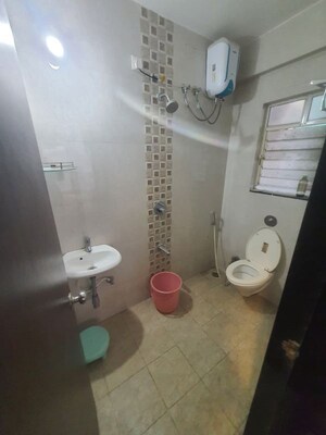 Bathroom in 2 BHK Apartment at Surya Skies, Punawale – for Rent