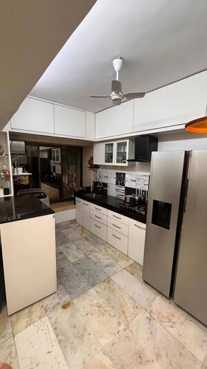 Kitchen in 1 BHK Apartment at Mount Mary Bandra, Bandra West – for Rent