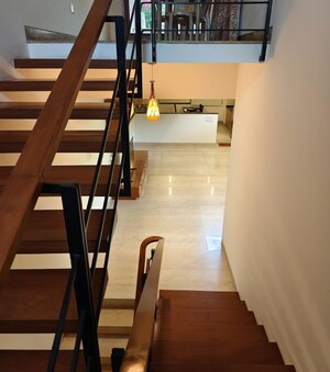 Staircase in 4 BHK Villa at Windmills of Your Mind, Whitefield – for Sale