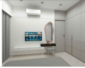 Building Lobby in 3 BHK Apartment at Aum Nav Kiran, Khar West – for Rent