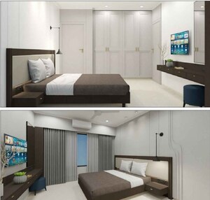 Team Area in 3 BHK Apartment at Aum Nav Kiran, Khar West – for Rent