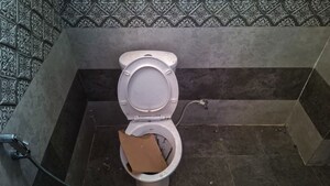 Bathroom in  Apartment at Naubasta Kala – for Sale