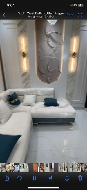 Bathroom in 2 BHK Builder Floor at Uttam Nagar – for Rent