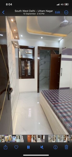 Staircase in 2 BHK Builder Floor at Uttam Nagar – for Rent