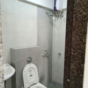 Bathroom in 1 BHK Apartment at Atul Horizon, Bhandup West – for Rent