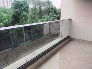 Balcony in 4 BHK Apartment at Alipore – for Sale