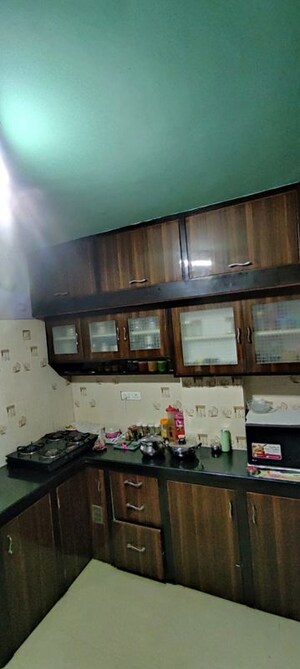 Kitchen in 3 BHK Apartment at Victory Krishna Kunj Gardens, Qutubullapur – for Sale