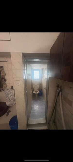 Bathroom in 2 BHK Apartment at Vile Parle Mahaveer, Vile Parle West – for Rent