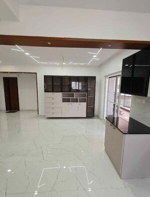 Kitchen in 3 BHK Apartment at Rajapushpa Provincia, Narsingi – for Rent