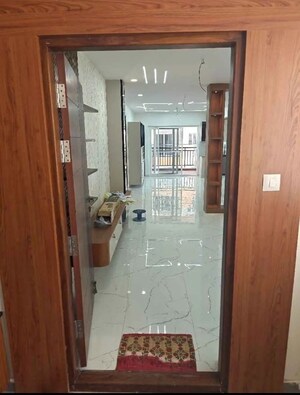 Bathroom in 3 BHK Apartment at Rajapushpa Provincia, Narsingi – for Rent