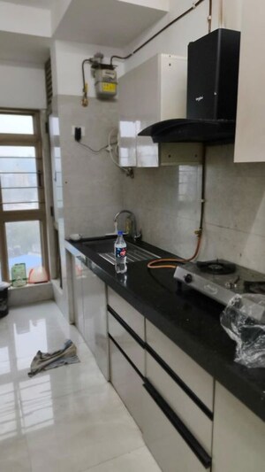 Kitchen in 3 BHK Apartment at Sheth Vasant Blossom, Marol – for Rent
