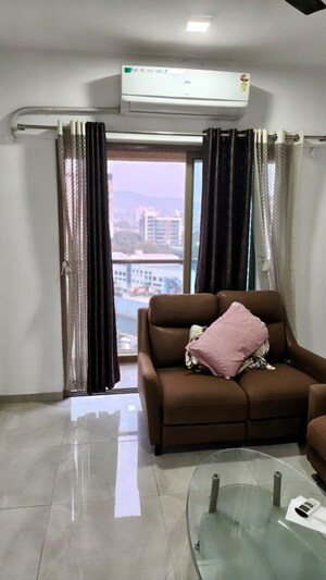 Living Room in 3 BHK Apartment at Sheth Vasant Blossom, Marol – for Rent