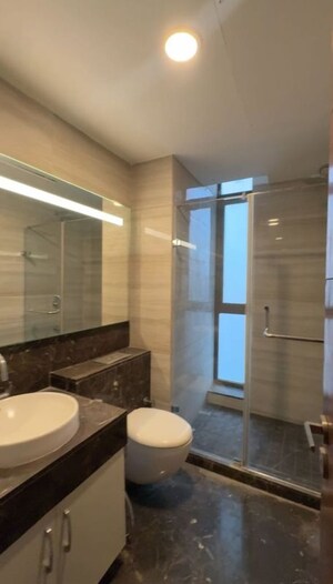 Bathroom in 2 BHK Apartment at M3M Golf Estate, Sector 65 – for Rent