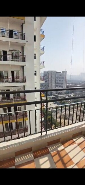 Balcony in 2.5 BHK Apartment at Amrapali Centurian Park Phase II, Tech Zone 4 Greater Noida – for Rent