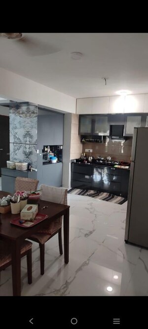 Kitchen in 3 BHK Apartment at Sharvin Serenity Casa, Sola – for Rent