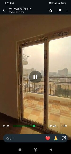 Building Lobby in 2.5 BHK Apartment at Amrapali Ivory Heights, Amrapali Dream Valley – for Rent
