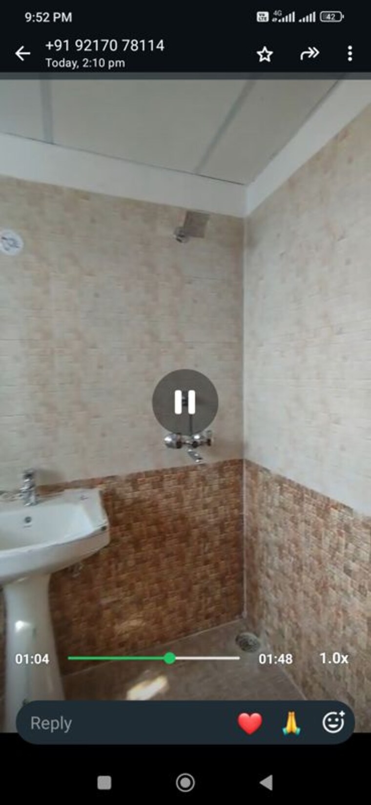 Bathroom, amrapali-ivory-heights 2.5 Bedroom 1050 Sq.Ft. Apartment In Amrapali Dream Valley Greater Noida 10791343