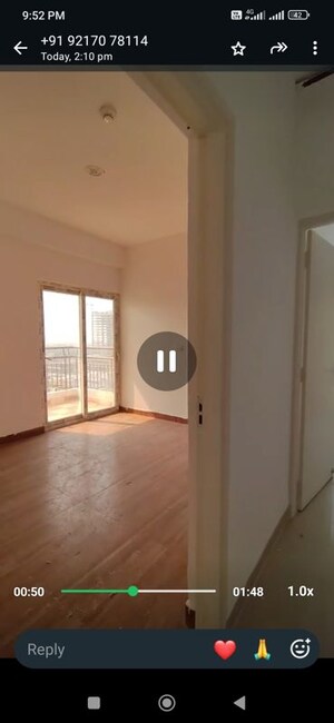 2.5 BHK Apartment For Rent in Amrapali Ivory Heights, Amrapali Dream Valley